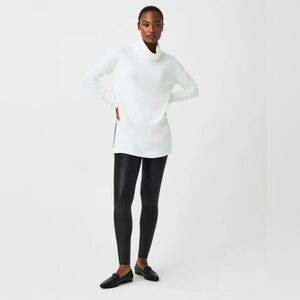 SPANX
Turtleneck Tunic Air Essentials 
White 
NWOT size S